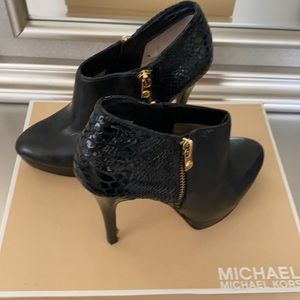 MICHAEL Michael Kors Block Bootie Heels